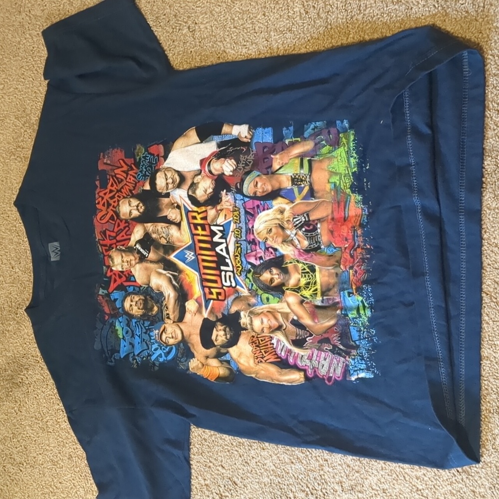 WWE Summerslam 2017 event t-shirt size medium